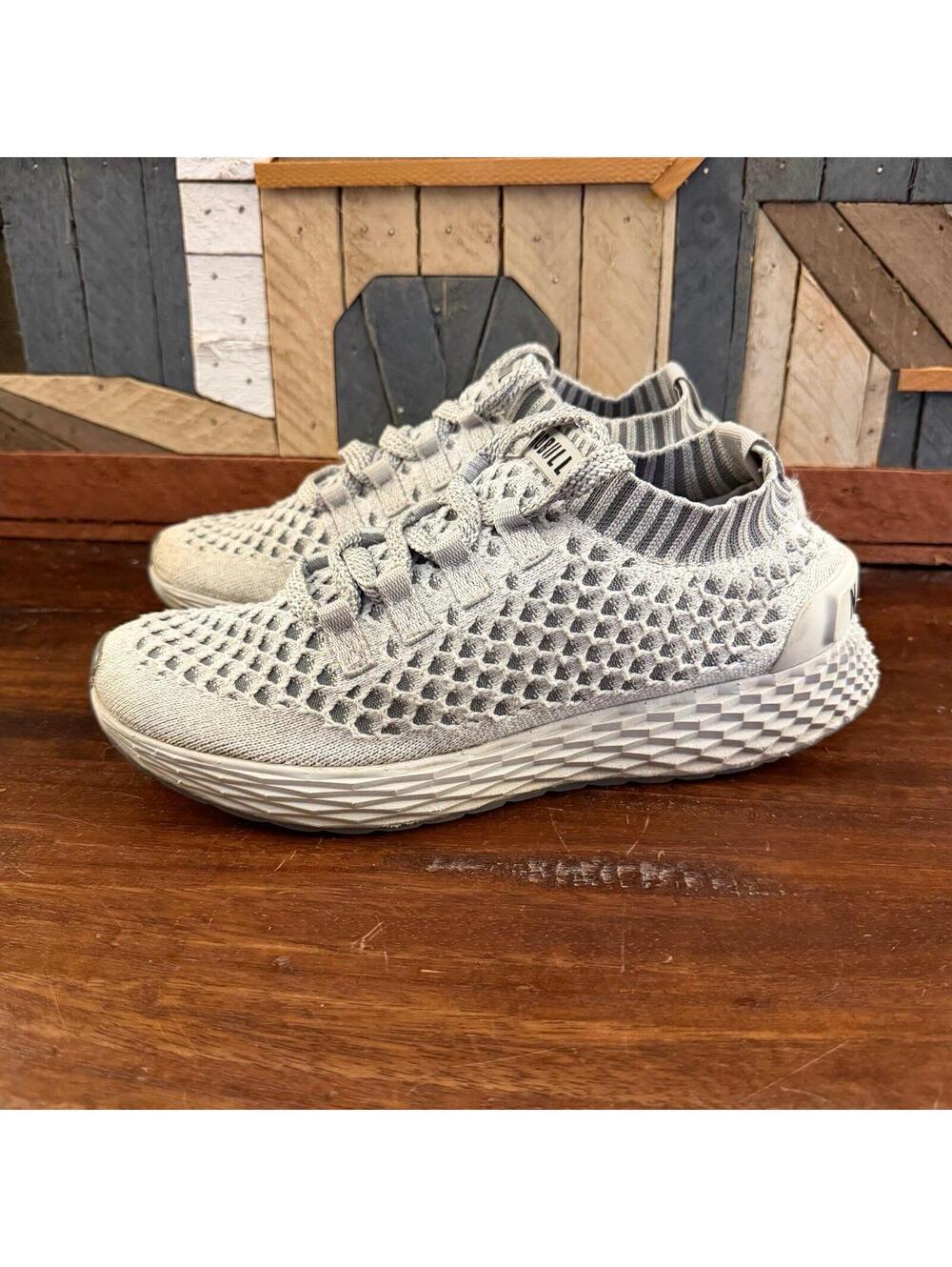 NOBULL Knit Runner Shoes Grey Mens‎ 5.5 Womens 7
